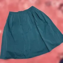 美品　natural beauty basic グリーン スカート L