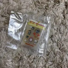 ごほうびシール風チャーム　バッドばつ丸