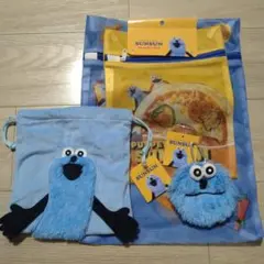 サンキューマート パペットスンスン 巾着 ランドリーネット ポーチ 新品