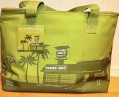 【新品】アメリカ購入 TRADER JOE’S 保冷バッグ 大容量 新色オリーブ