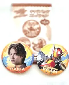 仮面ライダーガヴ ギルティパルフェ 缶バッジ ラキア ヴラム - メルカリ