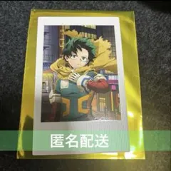 ヒロアカ 緑谷出久　チェキカード　ポラショット