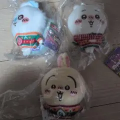 ちいかわ　エニマイくじ　うさぎ　ももんが　3体セット　D賞