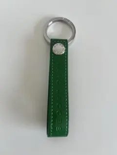 【最終値下げ】MARC JACOBS キーホルダー グリーン　美品