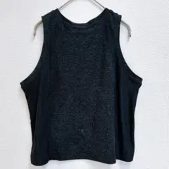 Member's Mark ソフトリブタンクトップ チャコールグレー M