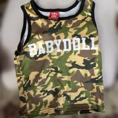 BABYDOLL 迷彩柄 タンクトップ 110cmのサムネイル