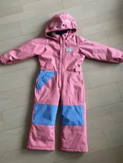 reseeda 子ども用スキーウェア ピンク クマ耳付き