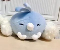 名古屋港水族館 非売品 ふわふわ 紫 オレンジピンクシャチ ぬいぐるみ