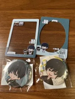 呪術廻戦　サンリオ　伏黒甚爾B8硬質カードケース&缶バッジセット