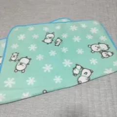 ひざ掛け　クマデザイン フリースブランケット