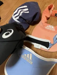 キャップとサンバイザー