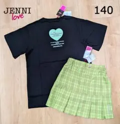 新品　ジェニィ　JENNI love　半袖　Tシャツ　プリーツスカート　140