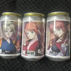 銀魂 ✖️ サントリーオリジナルラベル缶 (新劇場版 銀魂 吉原大炎上）3缶セット