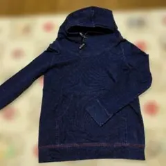 美品★BLUETO★コーデュロイパーカー★紺★S