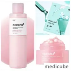 新品⭐︎medicube メディキューブ ミルクトナー クリーム シートマスク2枚