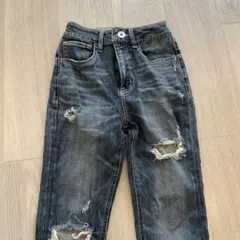 リエンダ　rienda ダメージスキニーデニムパンツ