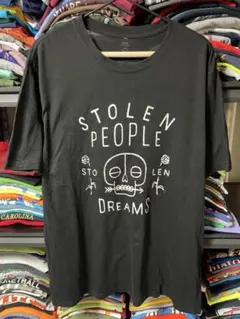 STOLEN PEOPLE DREAMS グラフィックTシャツ ブラックのサムネイル