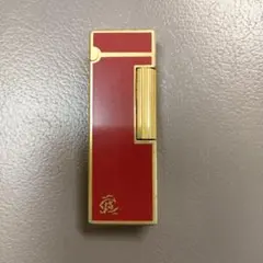 コインモチーフ ガスライター レッド ゴールド ヴィンテージ DOM33 