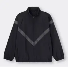 オーバーサイズナイロントラックジャケット ブルゾン