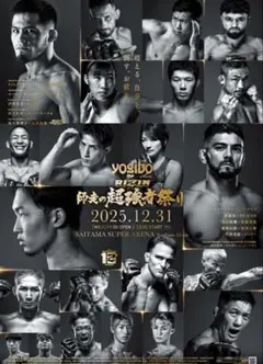 RIZIN.49  公式　B2サイズポスター RIZIN師走の超強者祭り 公式ポスター B2サイズ - メルカリ