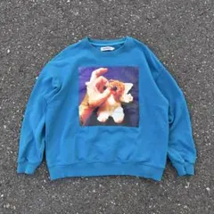 TIGHTBOOTH TBKB HAND SIGN CREW SWEAT M
