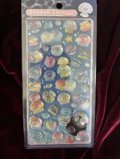 【正規品】ボンボンドロップシール　水族館　新作　クラゲ