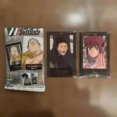 SAKAMOTO DAYS 箔押しポストカード 眞霜平助 四ツ村周 2枚セット