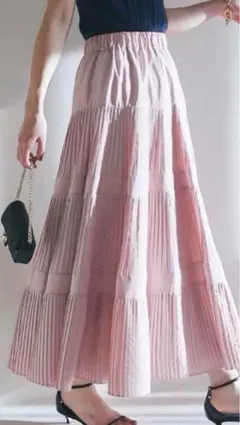 La boutique プリーツスカート サイズ38 ピンク