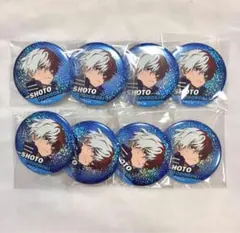 僕のヒーローアカデミア ラメビッグ缶バッジ 轟焦凍 8点セット