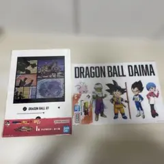 ドラゴンボール 一番くじ　ビジュアルシート　クリアポスター　ダイマ　GT