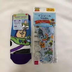 トイストーリー　靴下(バズ)&インソール　for kids