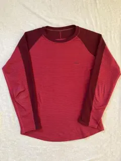 patagonia パタゴニア キャプリーン3 クルー メンズ 赤 S 古着