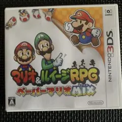 3DS マリオ＆ルイージRPG ペーパーマリオMIX
