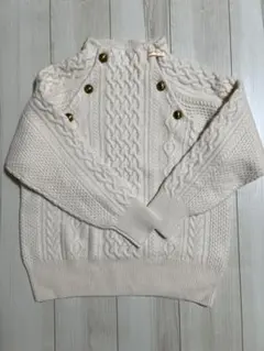 FRAMEWORK ハミルトン　アイボリー ケーブル編みセーター