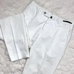 PT01 スラックス EVO FIT コットン ストレッチ 46 ホワイト