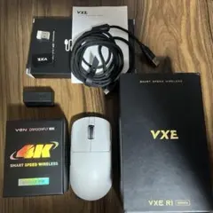 VGN VXE R1 PRO MAX ワイヤレスマウス 4Kレシーバー付