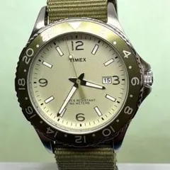 【美品・電池交換済】TIMEX　T2P035　カーキ　タイメックス　腕時計のサムネイル