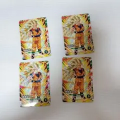 ドラゴンボール　スーパーダイバーズ　孫悟空　DA 最強ジャンプ 4枚