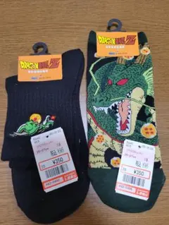 ドラゴンボールZ 神龍 しまむら コラボ靴下 2足セット 25-27cmのサムネイル
