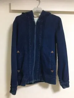 パーカー　デニム色