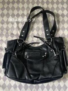 Bershka ベルシュカ バッグ ブラック Y2K - メルカリ