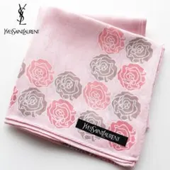 ❤新品シールタグ付き イヴサンローラン ハンカチーフ【薔薇柄・お花柄】大判❤