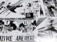 ヒロアカ　アニメイト特典　名場面カード　4種類