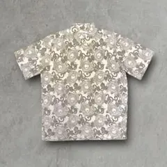 90s 水着タグ　レインスプーナー　ドラゴン　龍柄　総柄　アロハシャツ