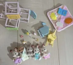 シルバニアファミリー　赤ちゃん遊具セット