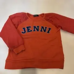 Jenni オレンジ トレーナー120センチ