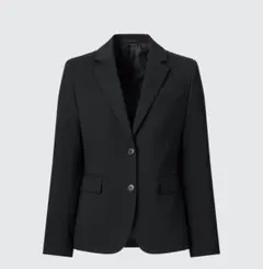UNIQLO ストレッチテーラードジャケット ネイビー
