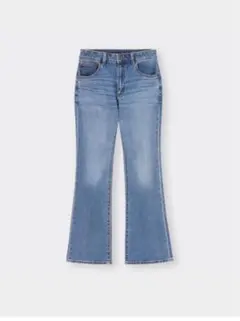 GUミドルライズフレアジーンズ(丈標準73.0～77.0cm) XL 美品