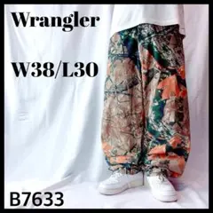 状態良好◎ ラングラー コットンツイル 迷彩 リアルツリーパンツ W38 L30
