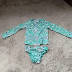 GAP 花柄水着・ラッシュガードセット 2歳用